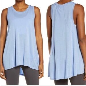Sweaty Betty Easy Peazy Tank Coast Blue Size XXS